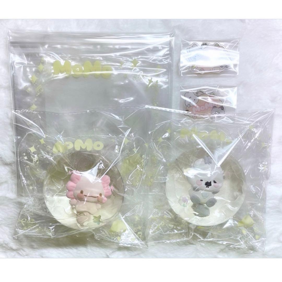momo 海洋シリーズ　シークレット　ラッコ　ウーパールーパー　未使用品　2点