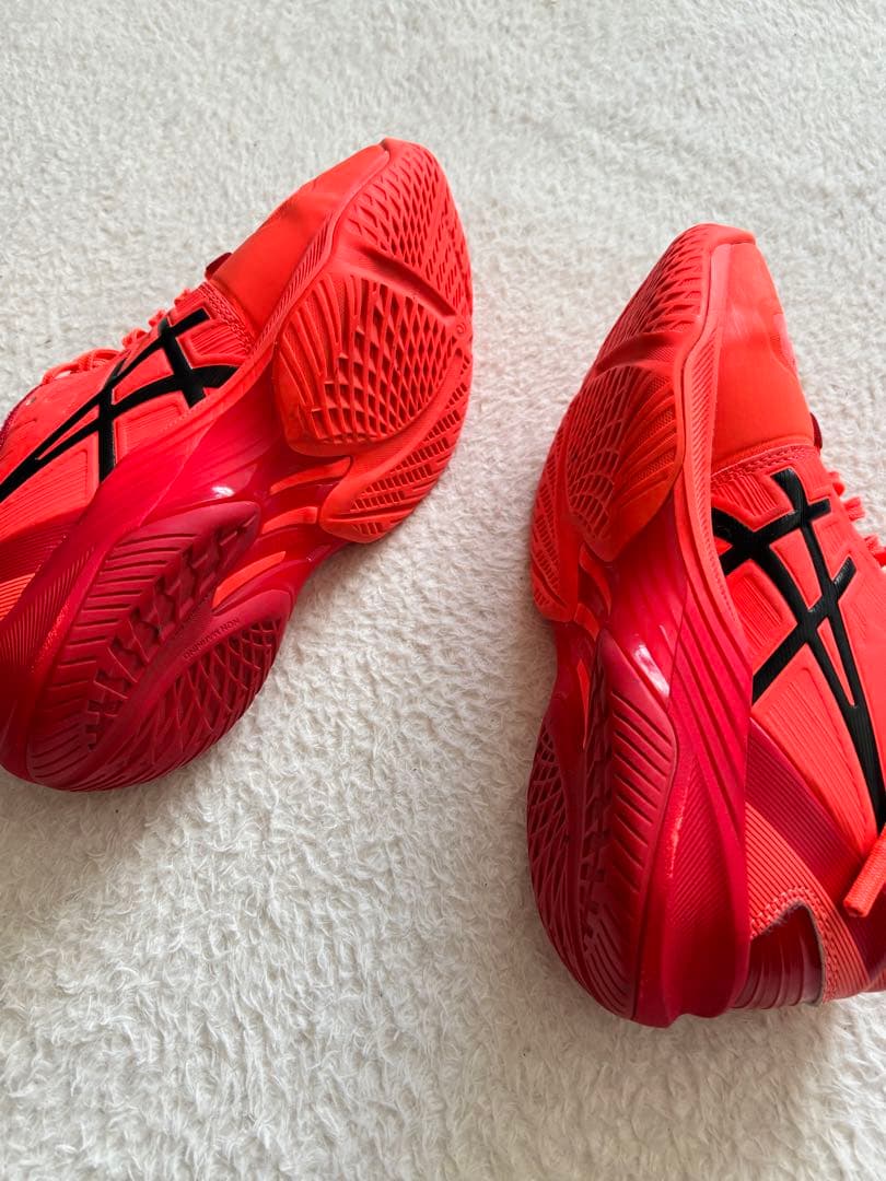 ASICS バレーボールシューズ オレンジ