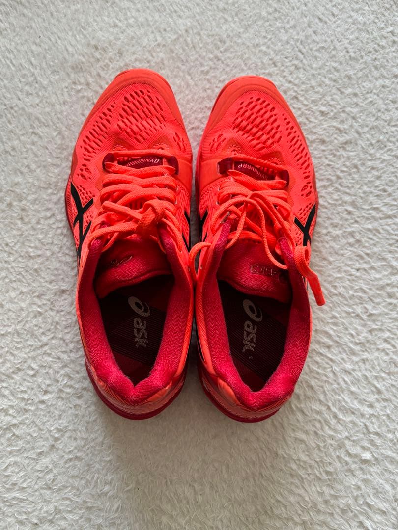 ASICS バレーボールシューズ オレンジ