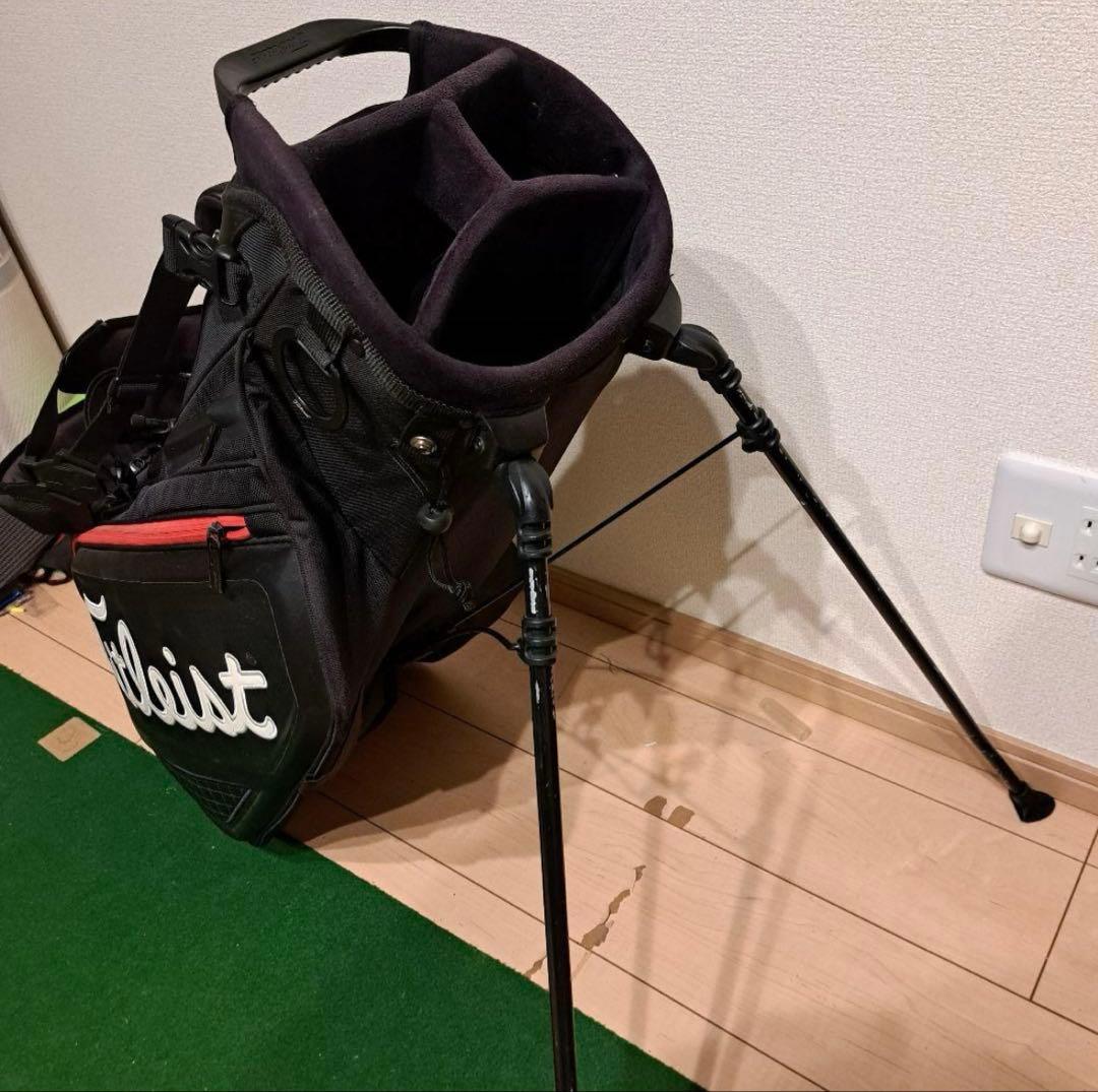 希少 ジェットブラック タイトリスト スタンド