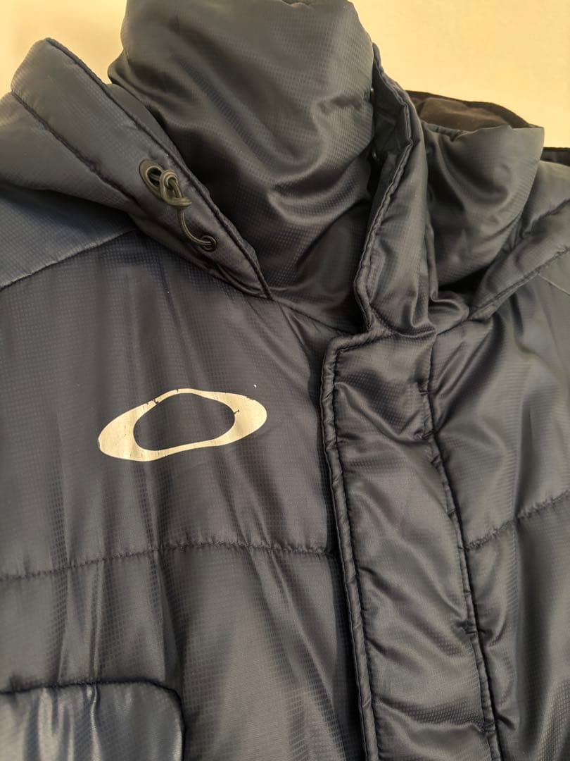 Oakley ロングベンチコート ネイビー