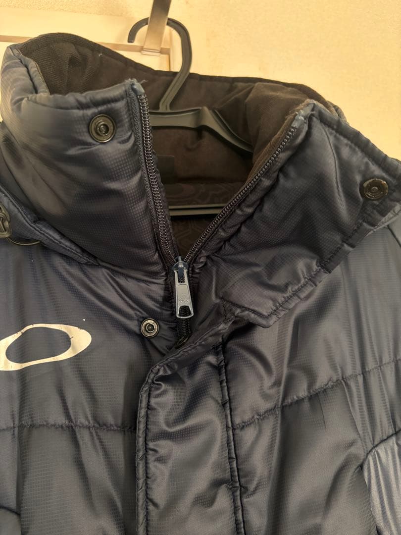 Oakley ロングベンチコート ネイビー