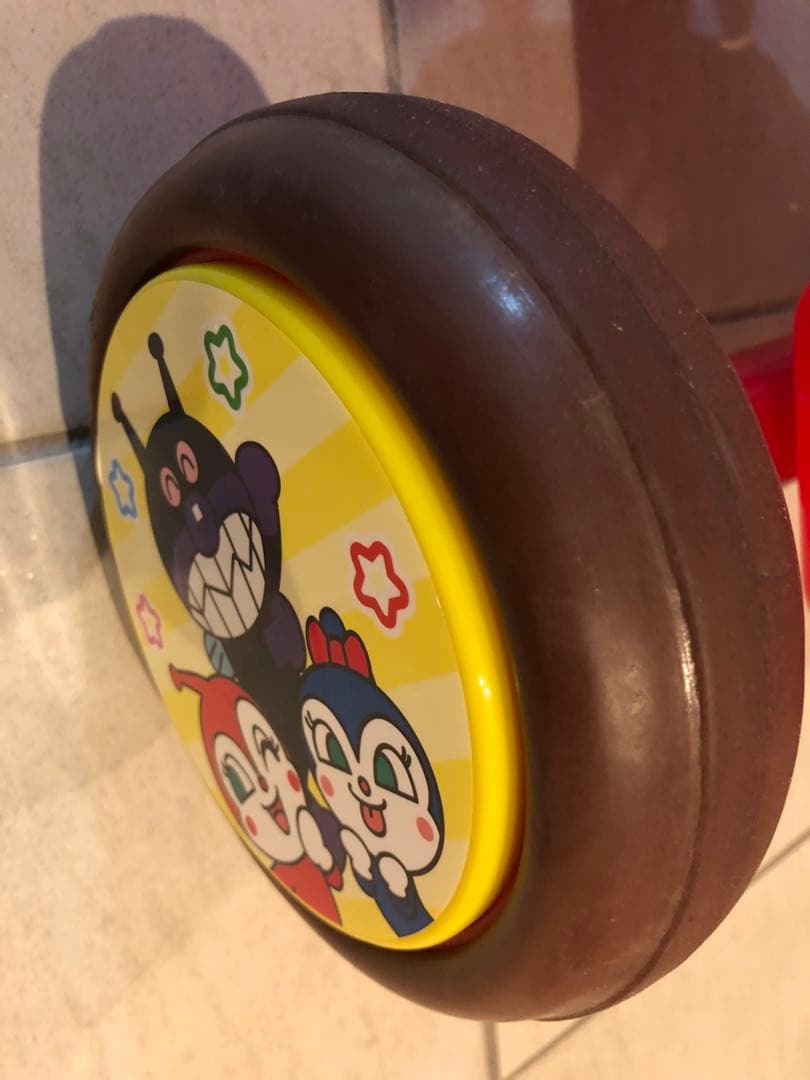 アンパンマン　三輪車　ブザー付きおでかけ三輪車　おしゃべりアンパンマンSP