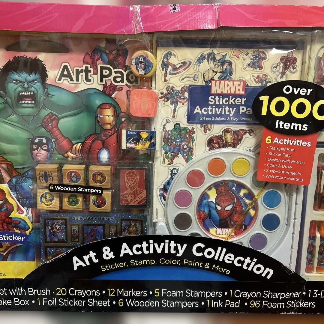 MARVEL Art & Activity Collection 文具セット