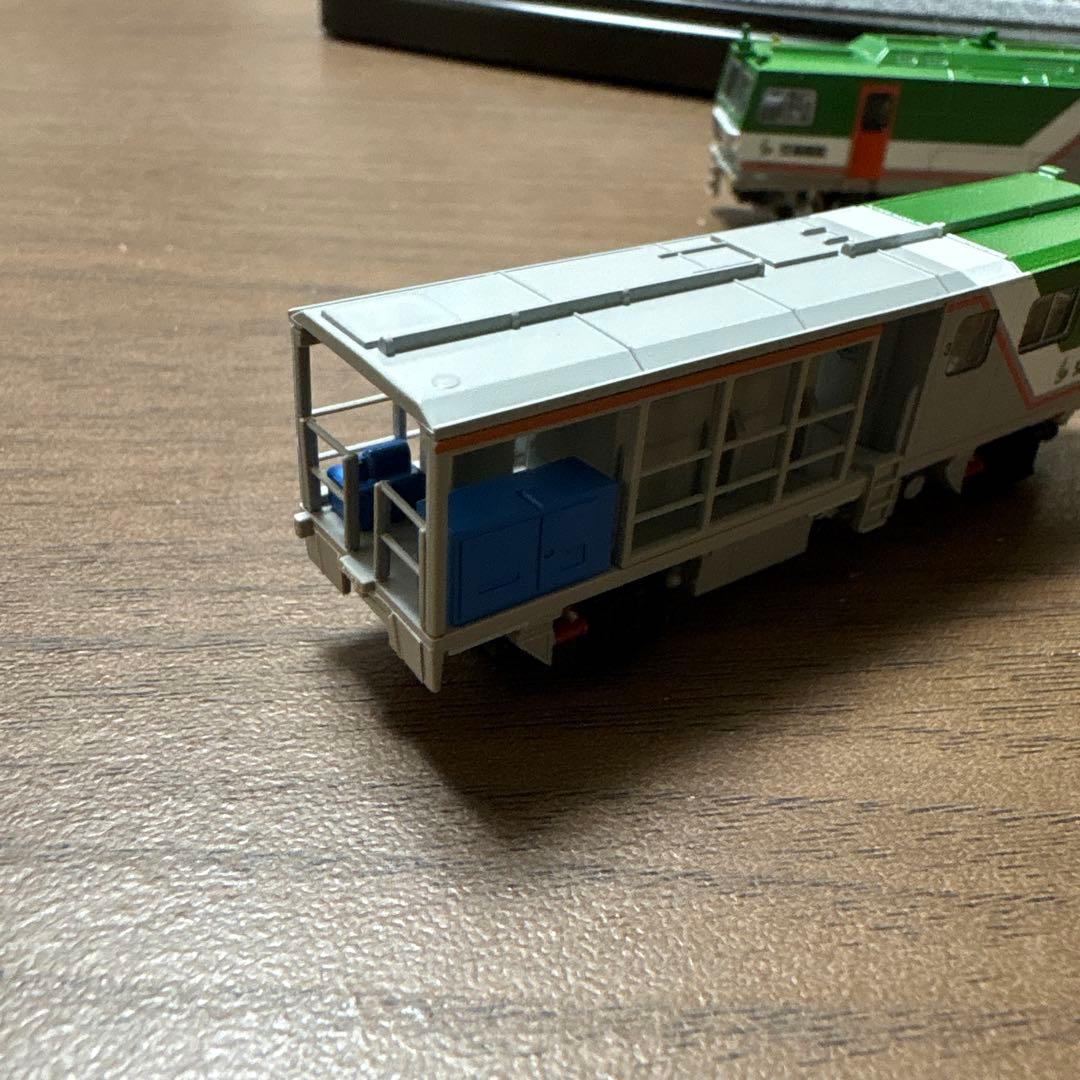 鉄道模型 非売品　作業用車両　緑とグレー