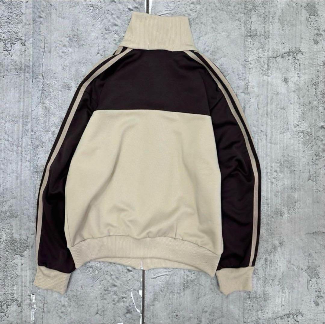 希少‼️adidas トラックジャケット ベージュ・黒