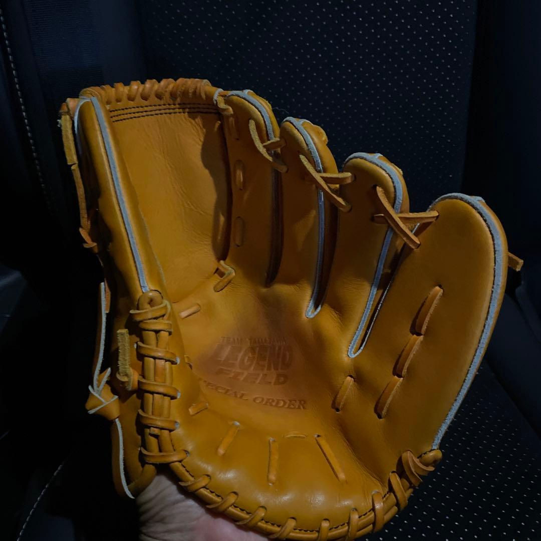 TAMAZAWA 硬式グローブ オレンジ　限定品