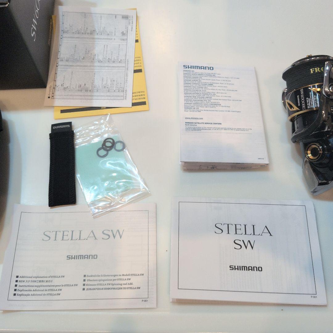 20 STELLA SW6000HG スピニングリール