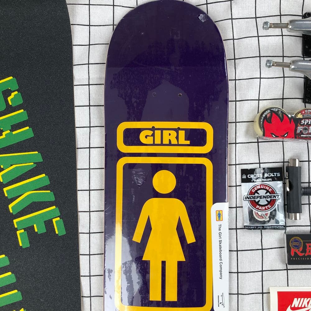 GIRL スケートボード デッキ 8.0 インチ コンプリートセット