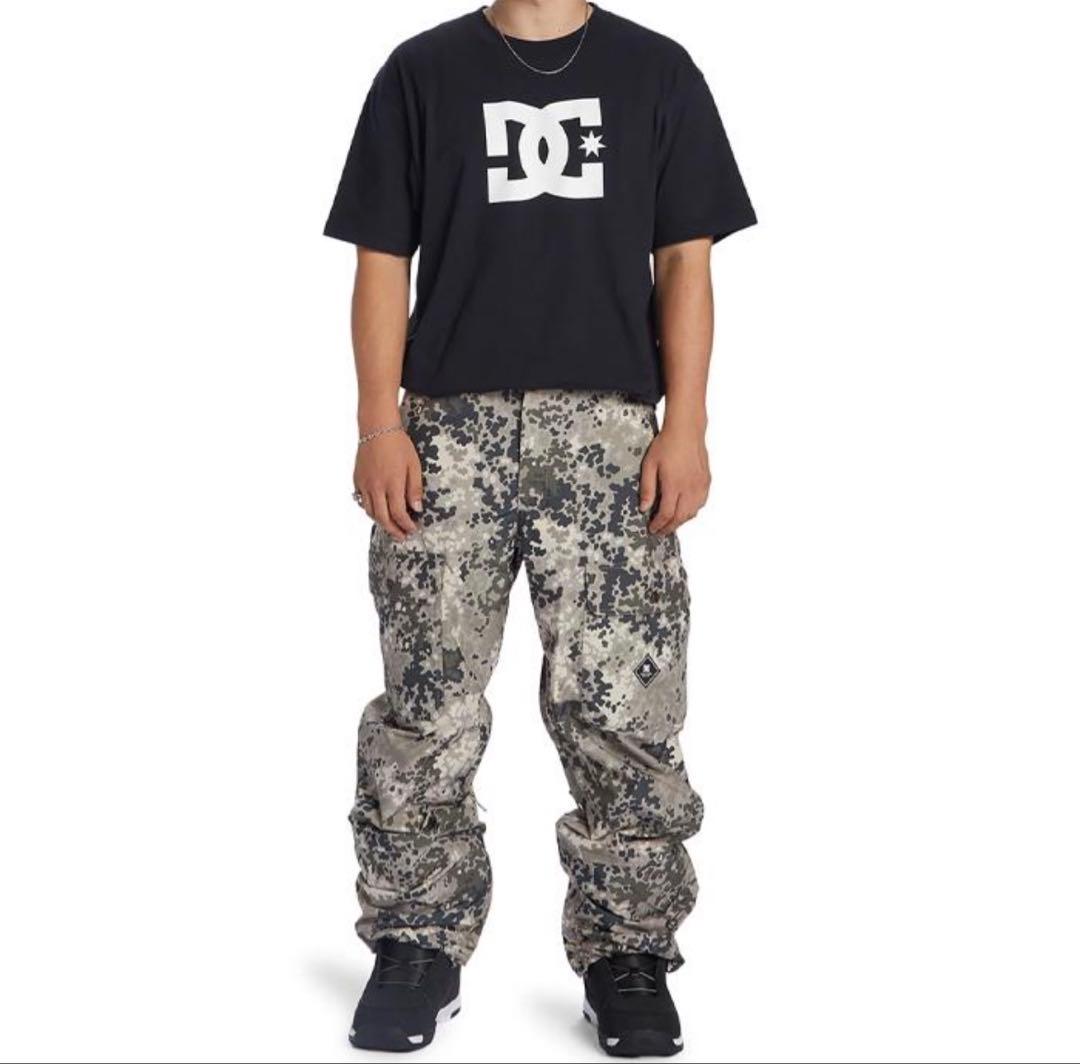 DC Shoesスノーボードウェア パンツLサイズ カモフラ 迷彩