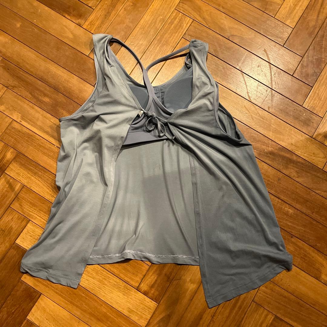 Lululemon ヨガウェアセット ライトグレー