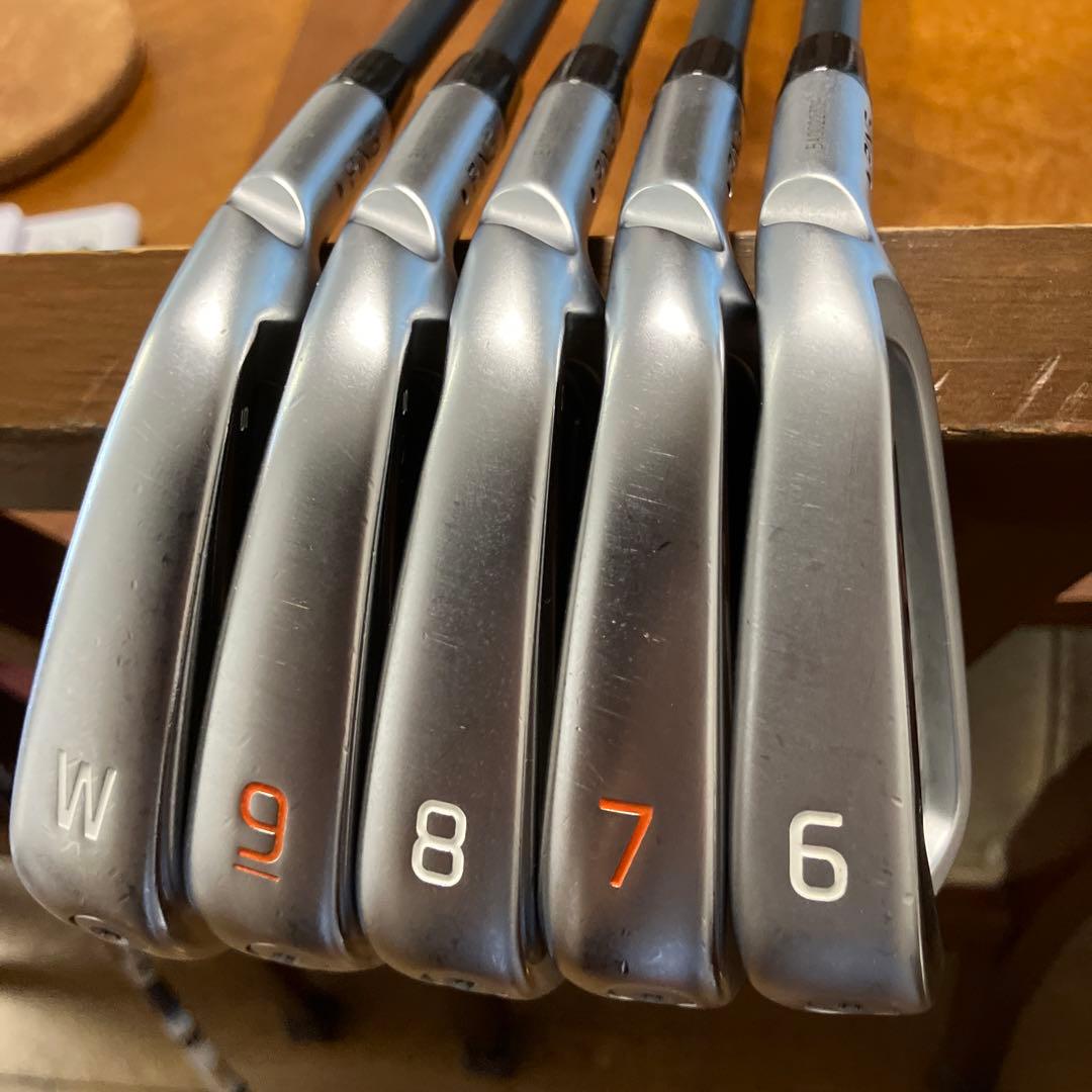 ピンブループリントSアイアン　トラビル95(S) 5本セット美品です