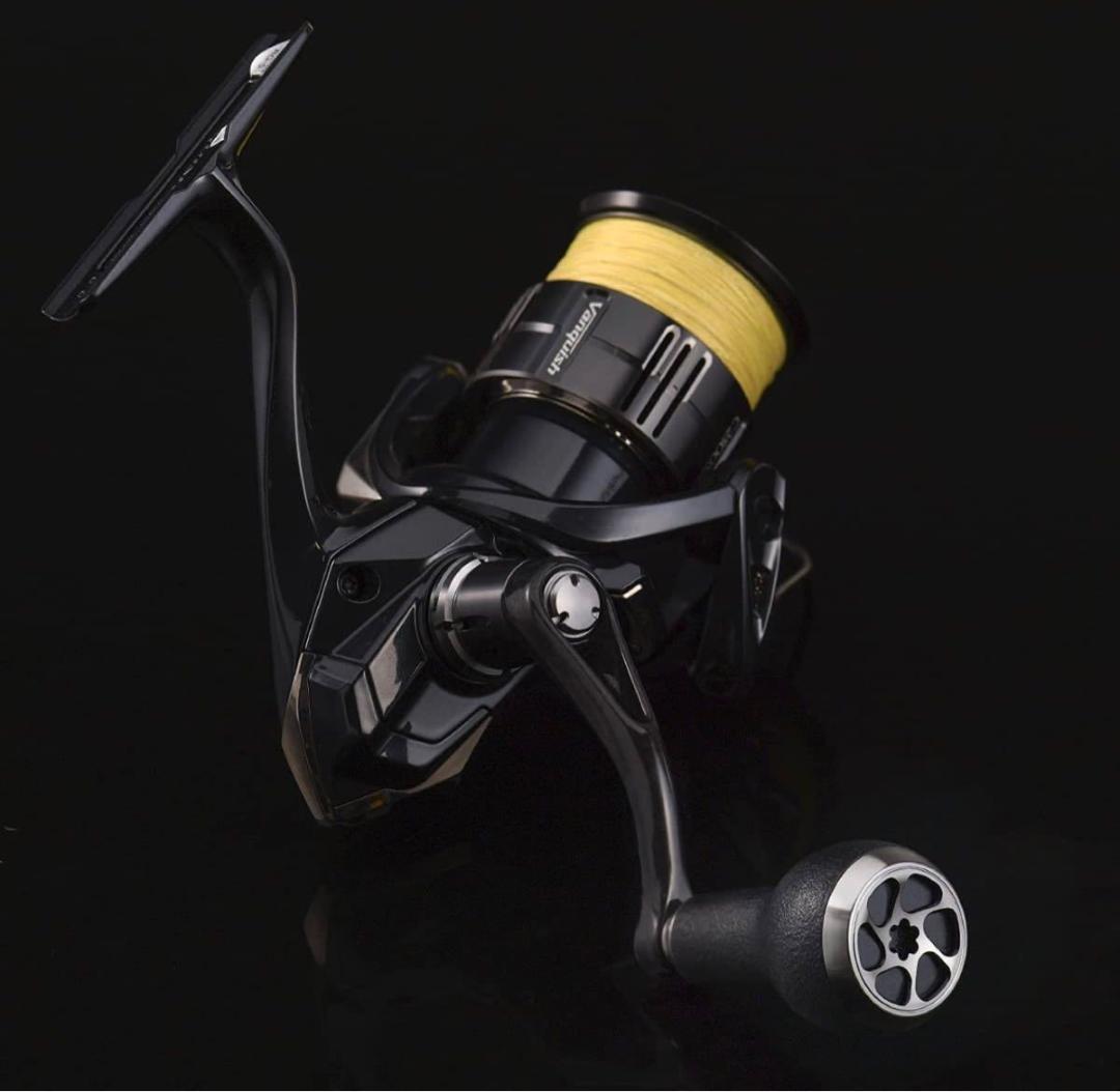 ゴメクサス　ハンドルノブ　TPE　シマノA・ダイワS　ブラック　2個セット