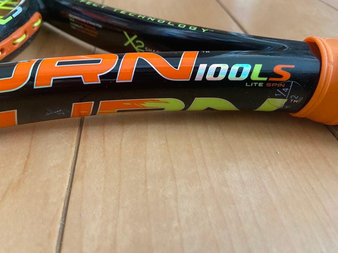 【2本セット】Wilson BURN 100LS グリップ2 ウィルソン バーン