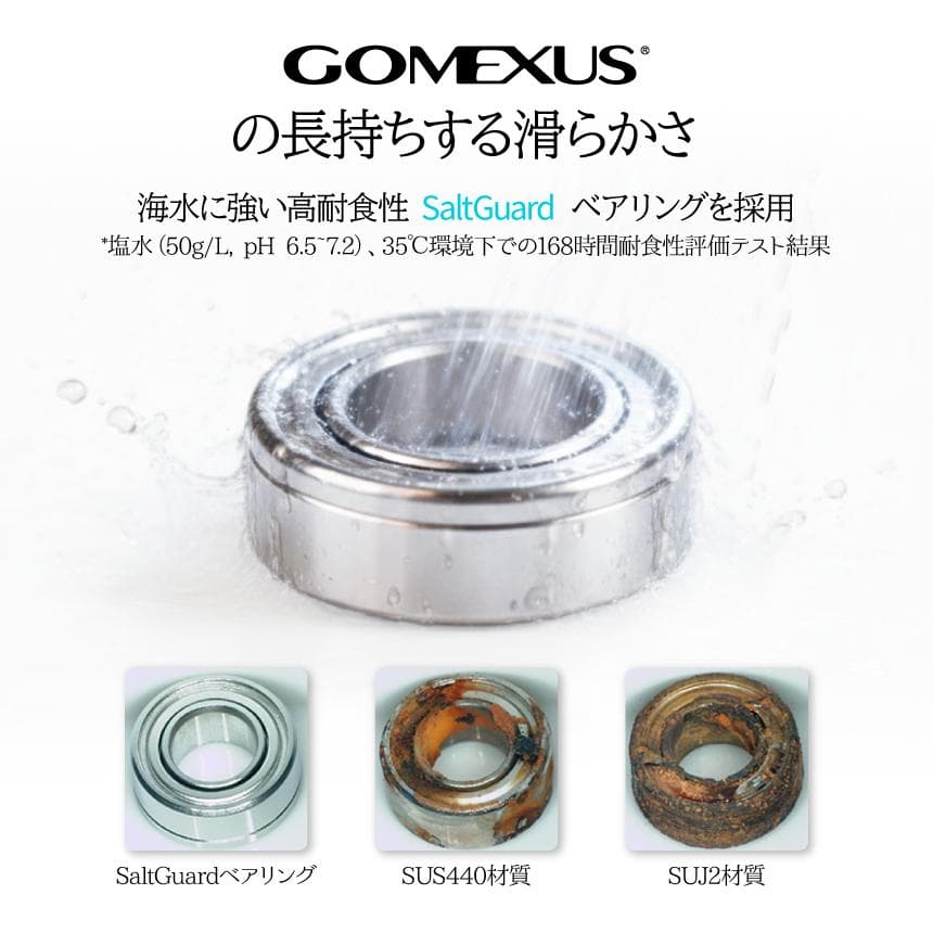ゴメクサス　ダブルハンドル　Air Sense 98　22ステラカラー