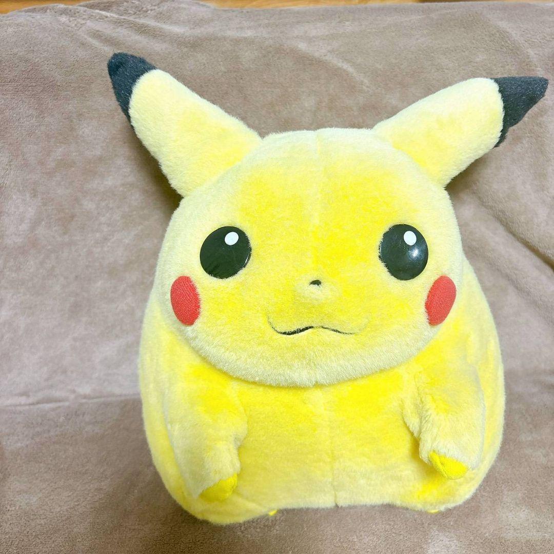 レア✨TOMY製 ピカチュウ ぬいぐるみ 初期タグ付き ポケモン 当時物　等身大