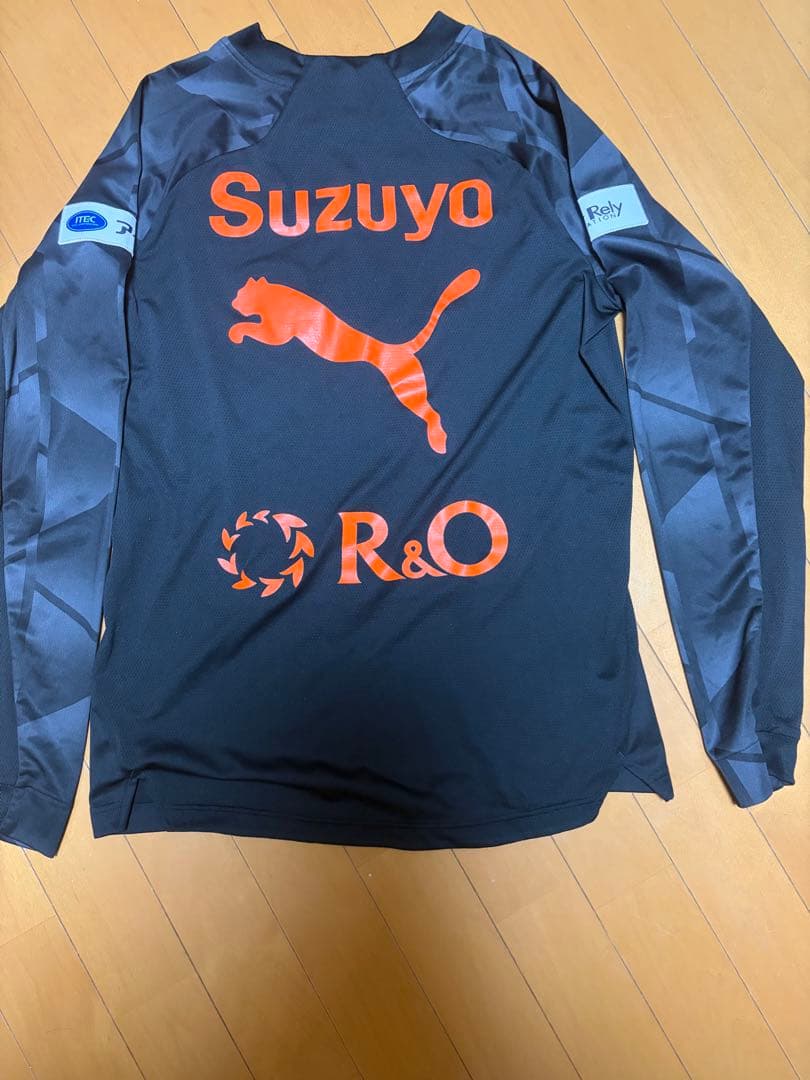 清水エスパルス Puma 長袖シャツ 黒