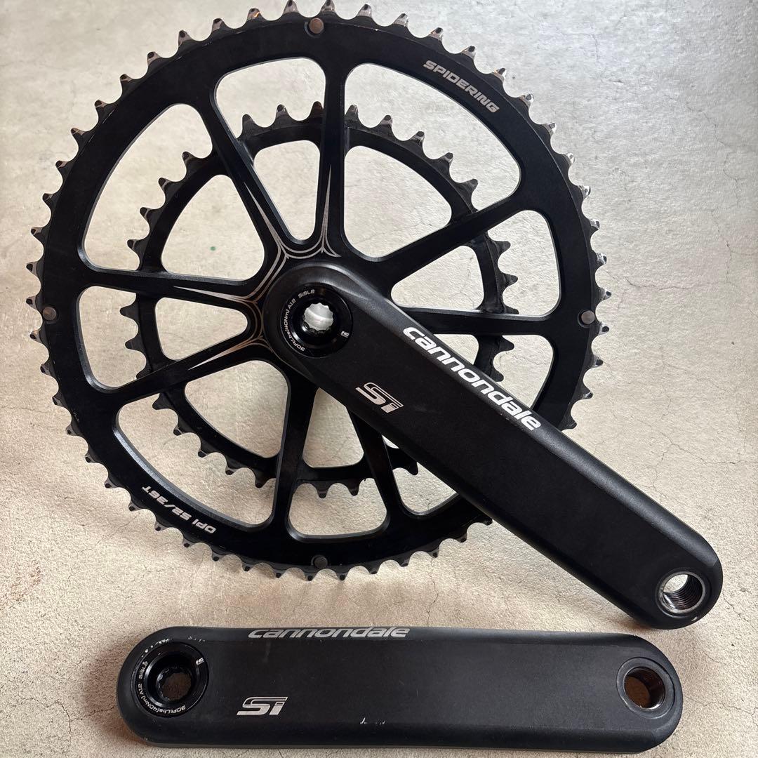 Cannondale ホログラム Si クランク 165mm 52/36T