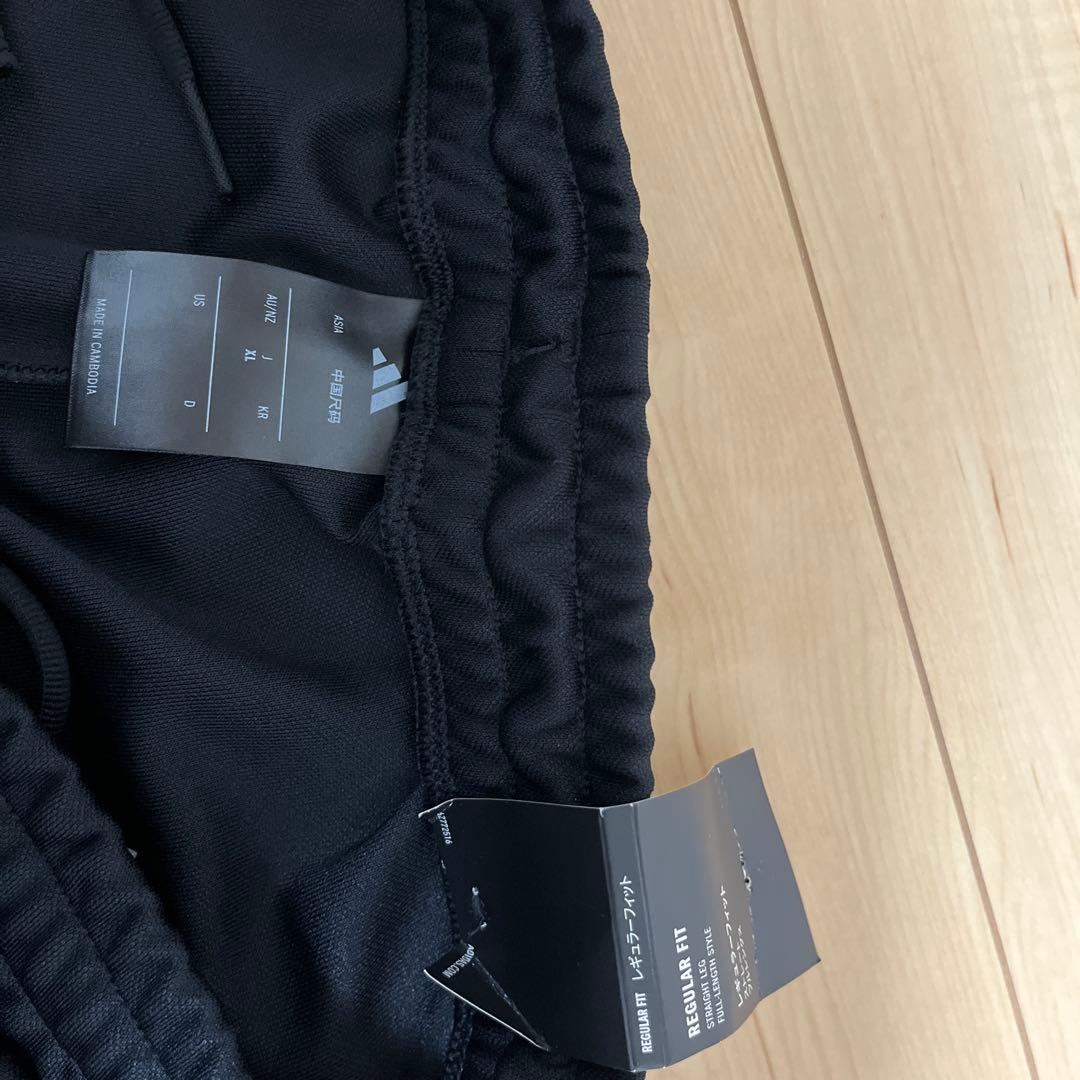 adidas ブラック ジャージジャケット上下セット　新品