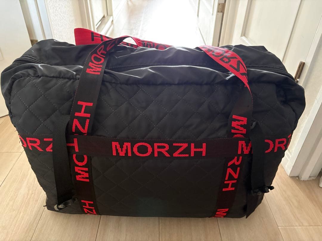 MORZH キルティングバッグ ブラック