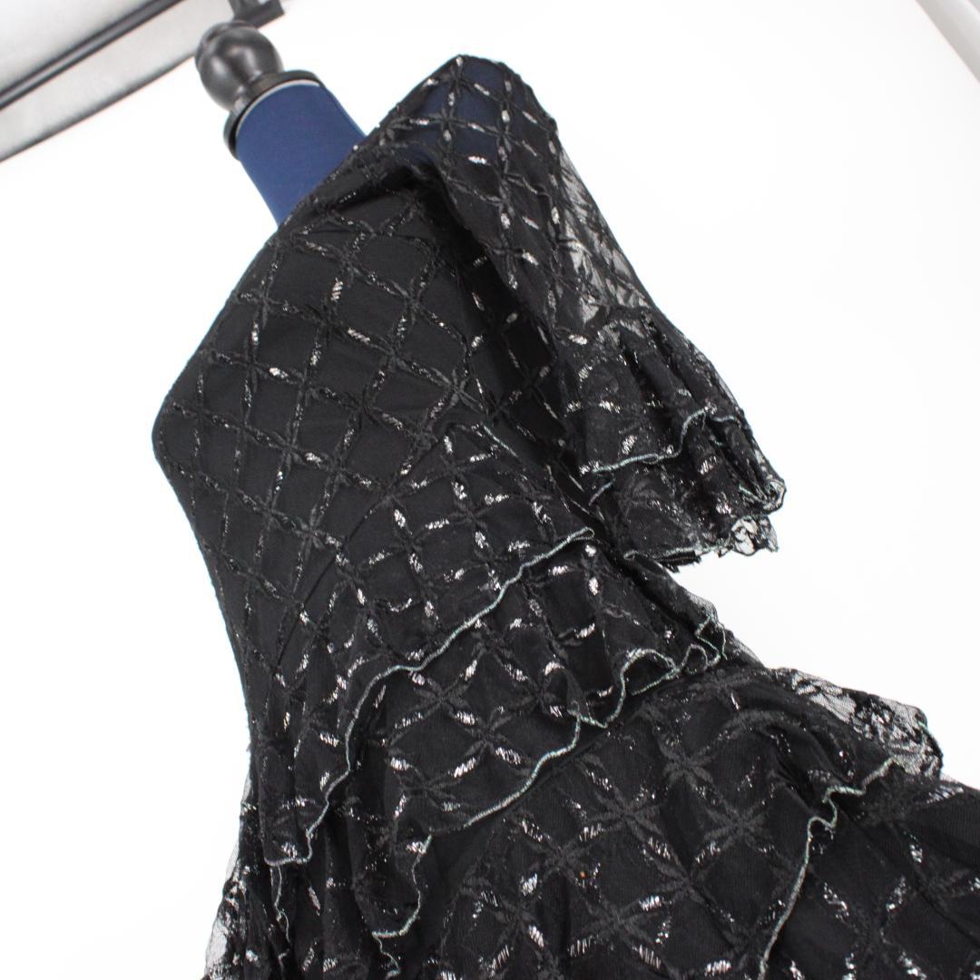 【美品 社交ダンス衣装】prima boutique ワンピース ドレス 黒