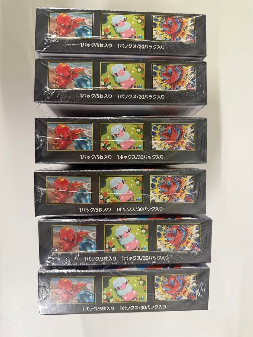 ポケモンカード ニンジャスピナー BOX 新品未開封 シュリンク付き 6BOX