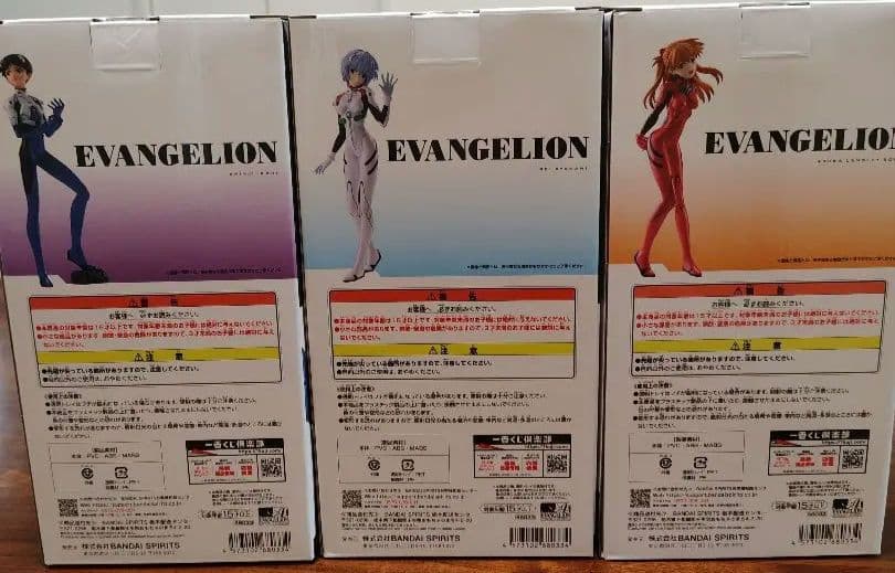 【新品・未開封】エヴァンゲリオン 一番くじ 30th フィギュア 3体セット