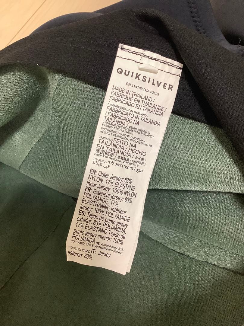 QUICKSILVER ウェットスーツ HIGHLINE メンズ L おまけ付