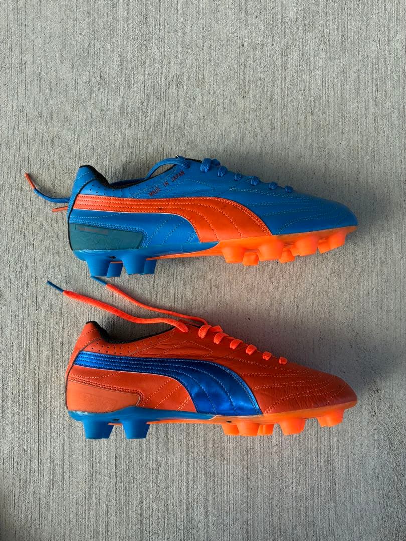 PUMA パラメヒコ ライト トリックス　サッカーシューズ オレンジ/ブルー