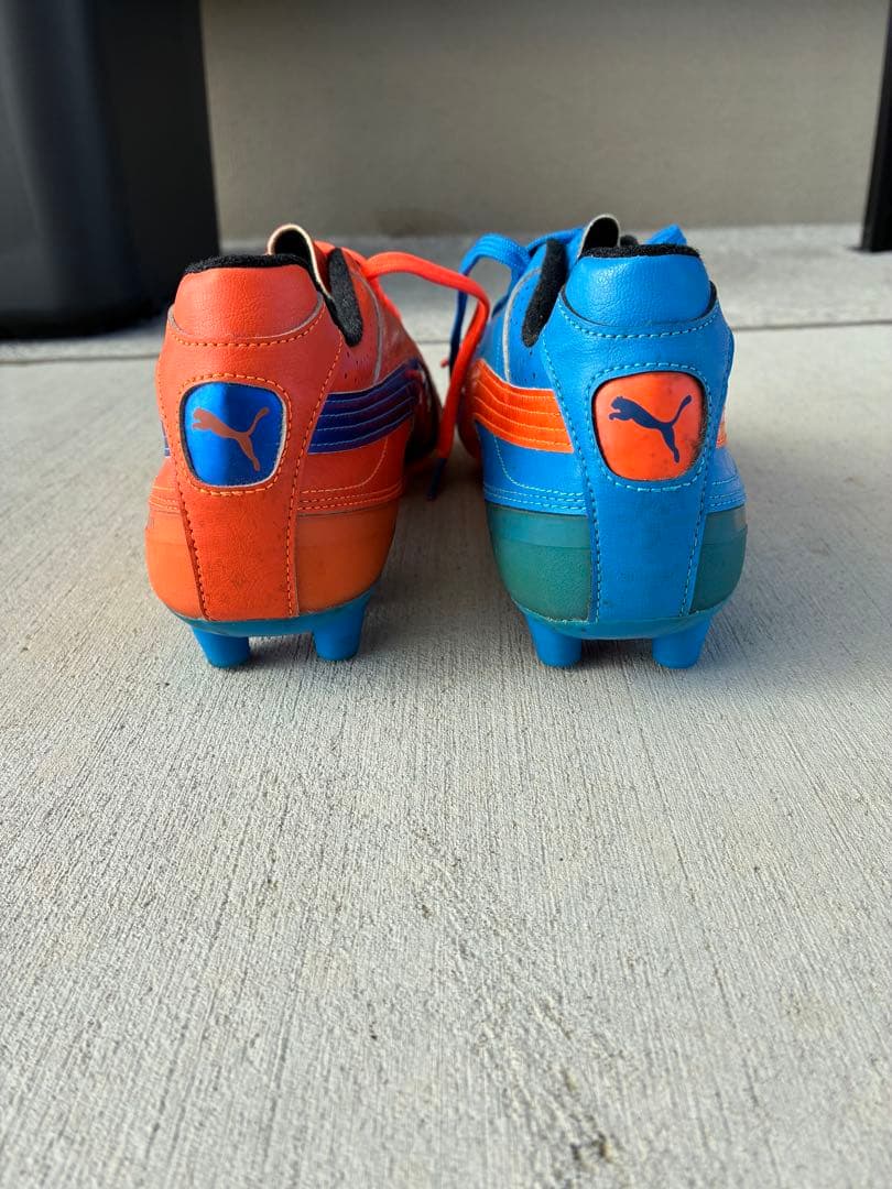 PUMA パラメヒコ ライト トリックス　サッカーシューズ オレンジ/ブルー