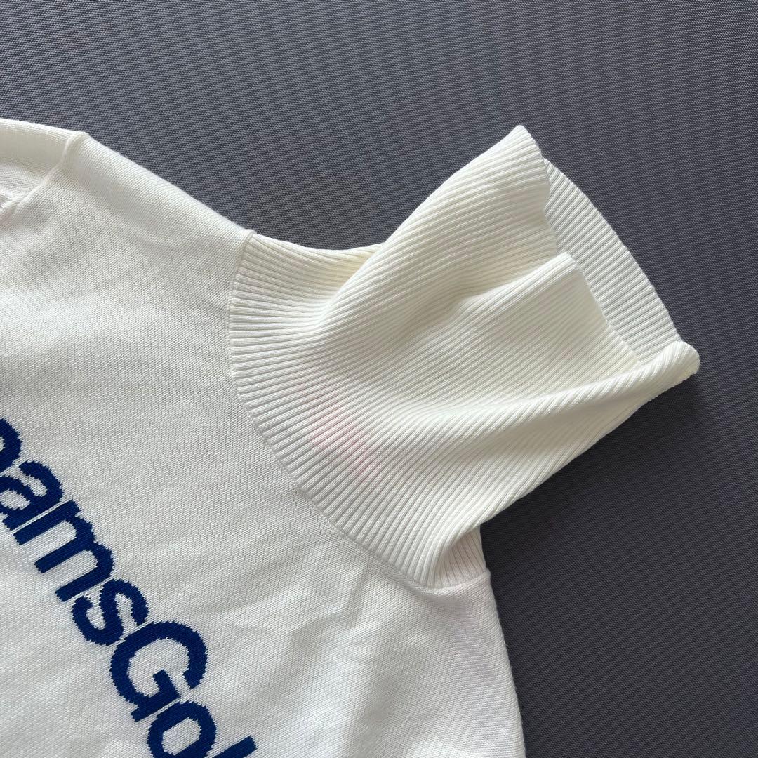 BEAMS GOLF ビームスゴルフ　タートルネック　ニット　セーター　ロゴ　M