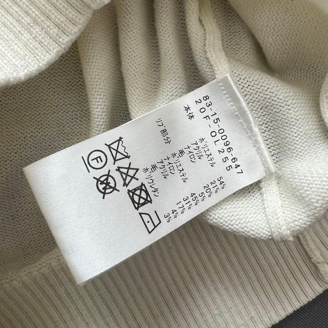 BEAMS GOLF ビームスゴルフ　タートルネック　ニット　セーター　ロゴ　M