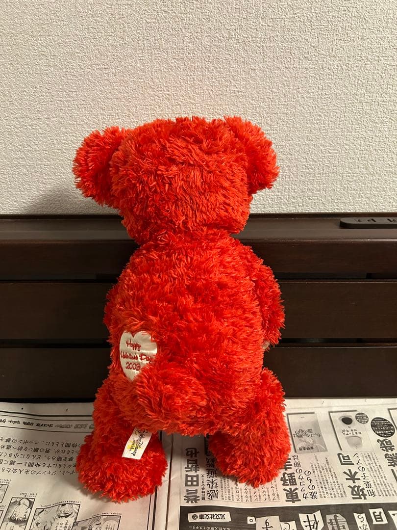 【希少】 ダッフィー ディズニーベア バレンタイン WDW レッドduffy