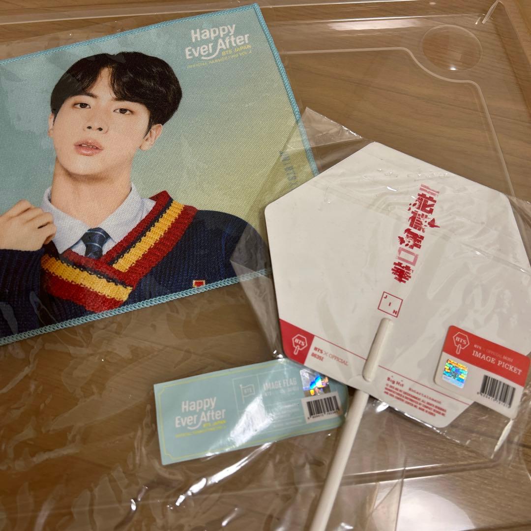 bts jin 公式グッズまとめ売り おまけ付き！