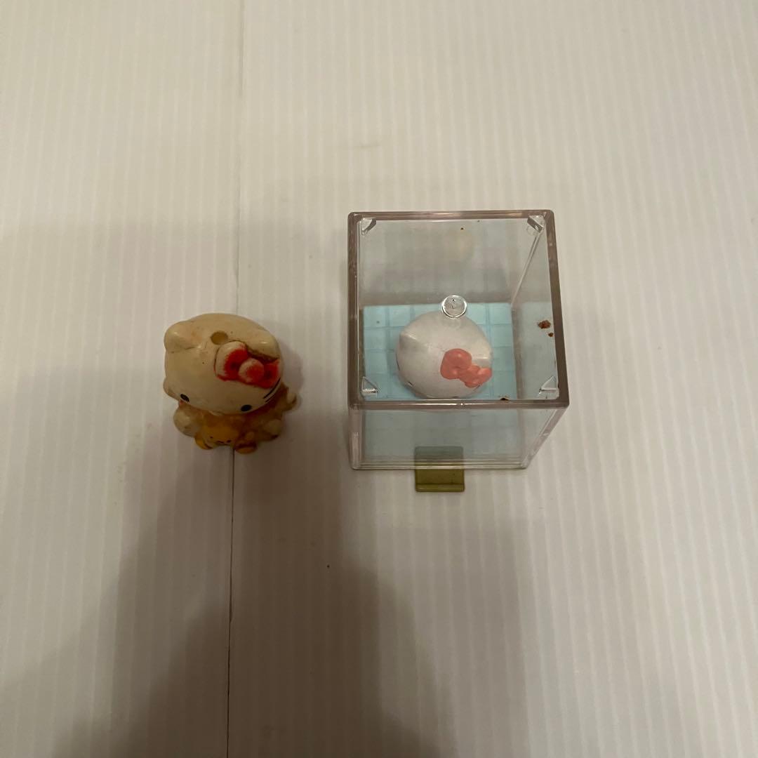 E-壁【昭和レトロ】ハローキティ ミニチュア フィギュア セット 当時物