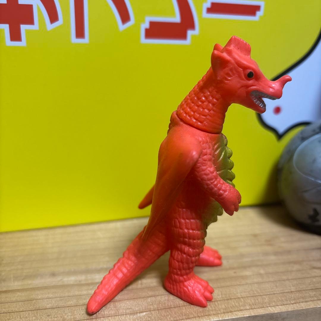 カメレキング レアカラー ミニ ソフビ ブルマァク