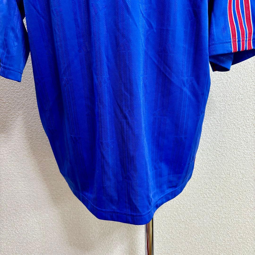 90s old adidas アディダス ゲームシャツ XO パフォーマンスロゴ