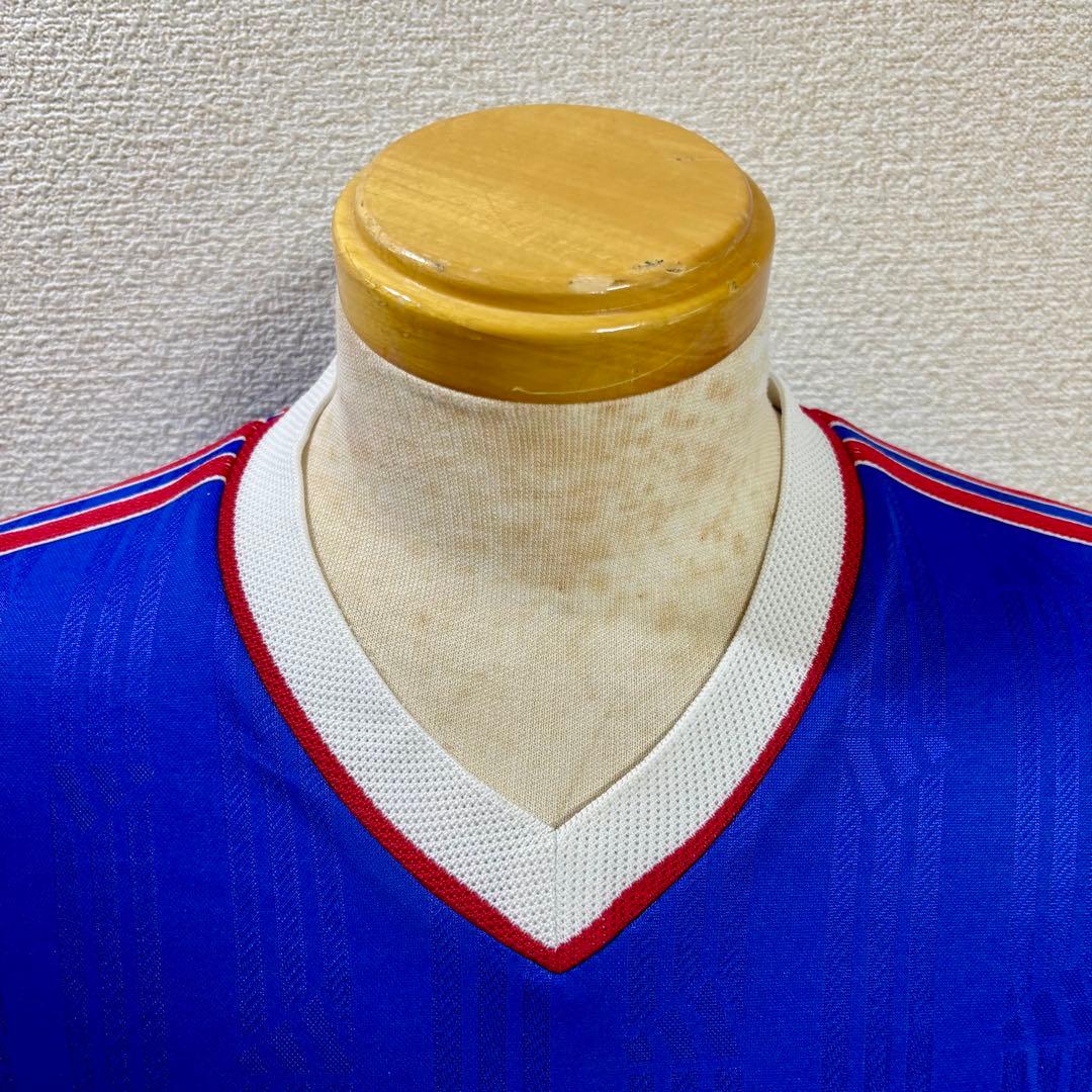 90s old adidas アディダス ゲームシャツ XO パフォーマンスロゴ