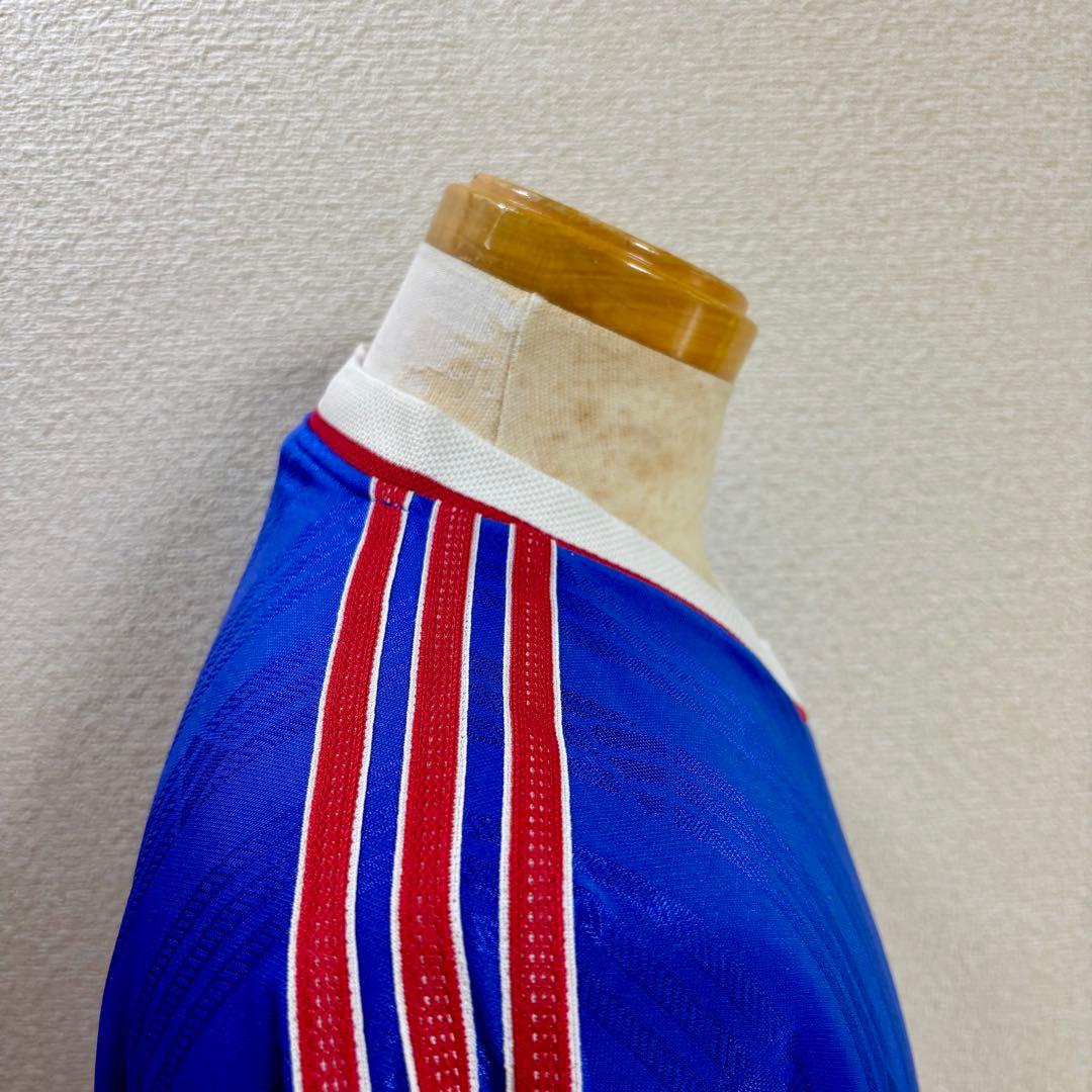 90s old adidas アディダス ゲームシャツ XO パフォーマンスロゴ