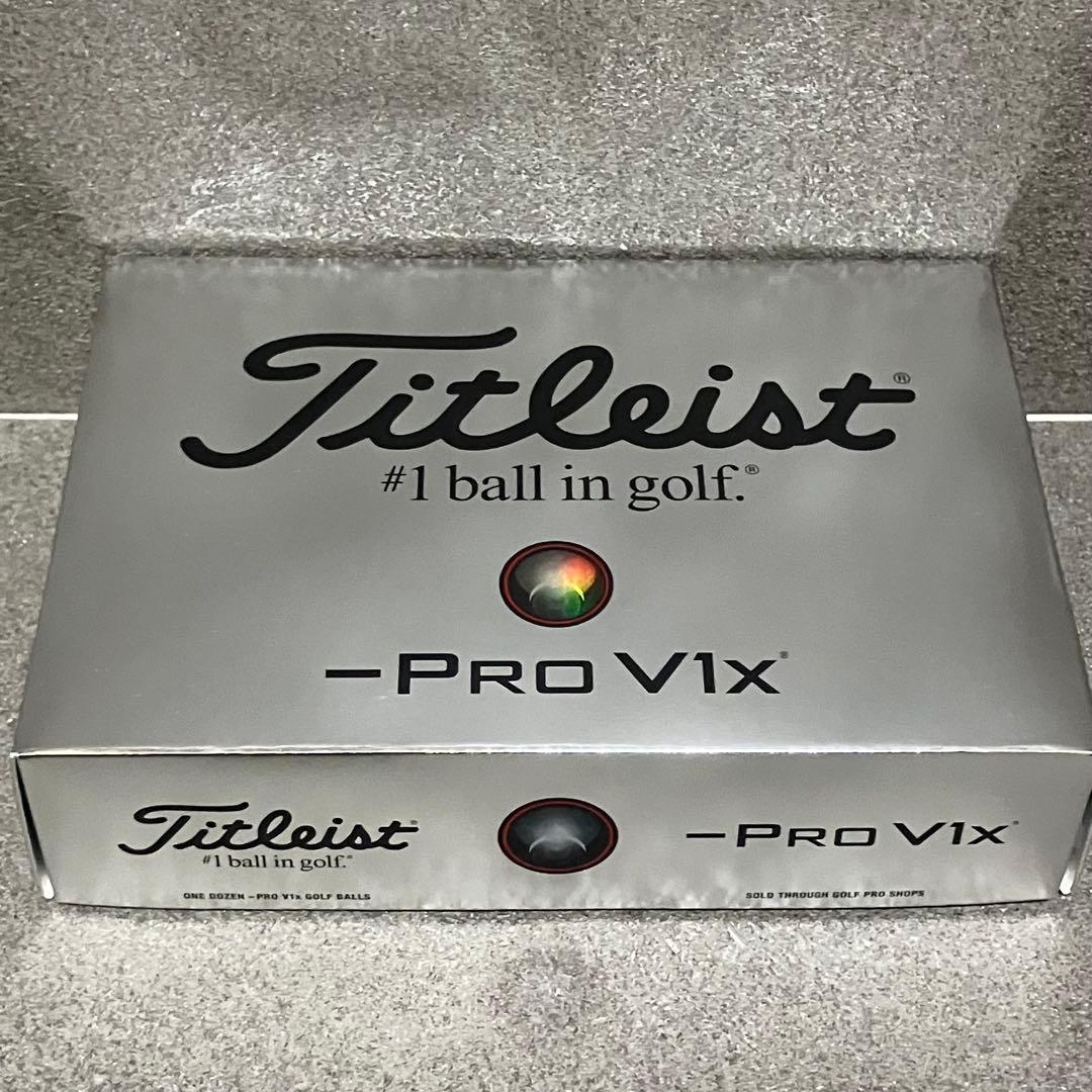 ⛳️タイトリスト TITLEIST PRO V1x レフトダッシュ ゴルフボール
