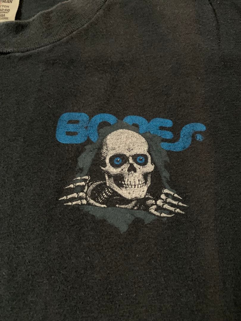vintage powell peralta bones Tシャツ のぞき
