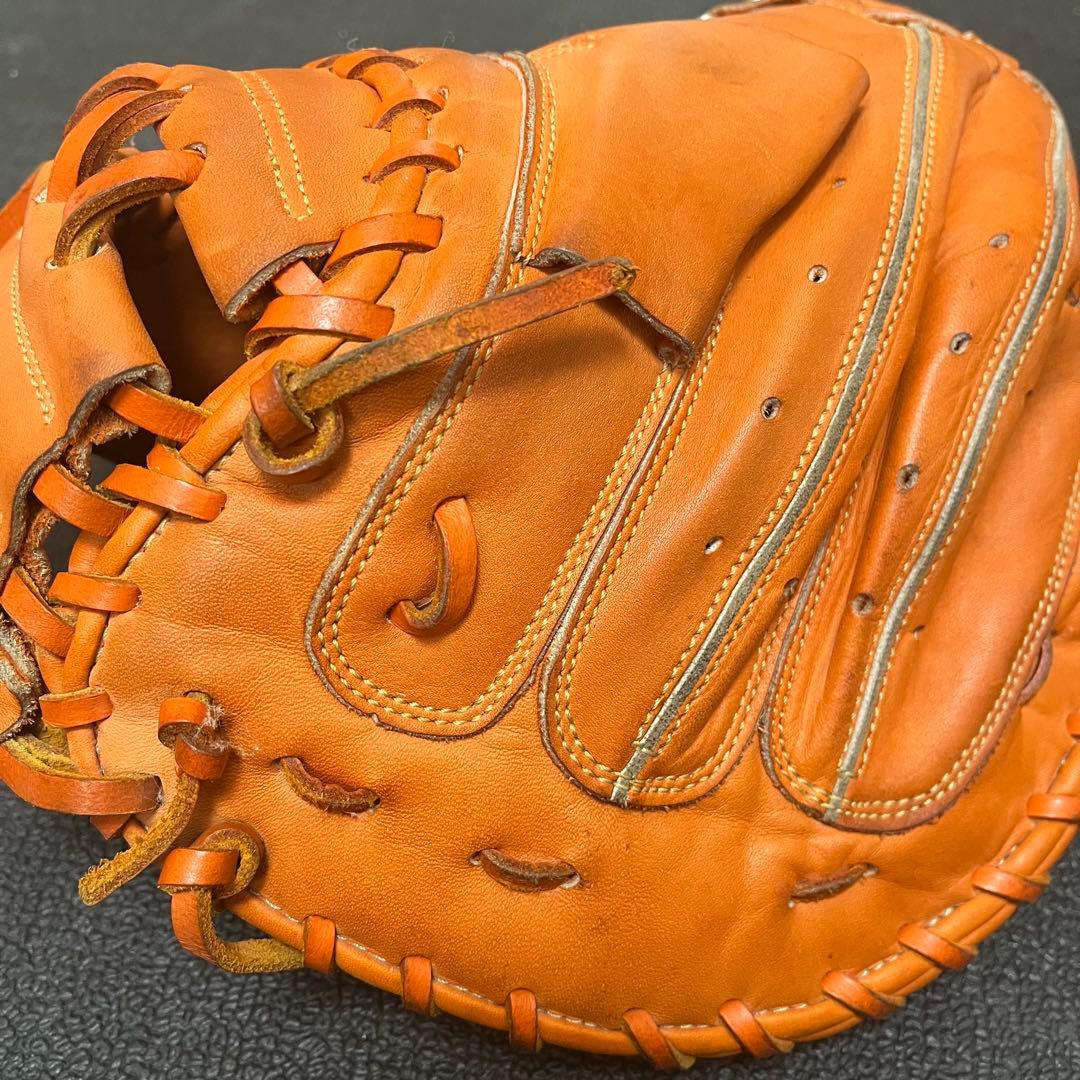 SSK 大人用 軟式 野球 グローブ キャッチャーミット 紐切れ皮破れ無し172