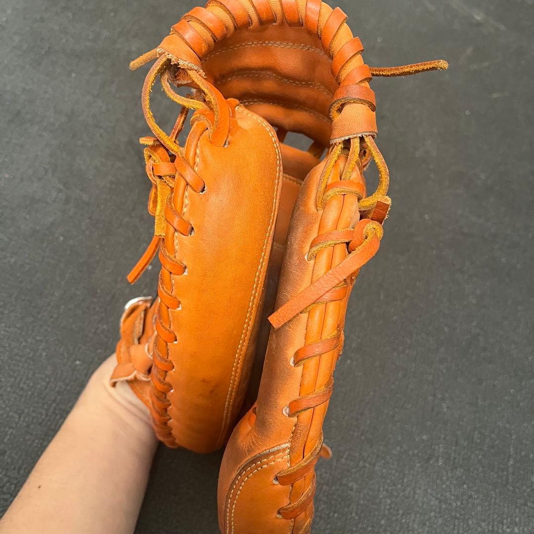 SSK 大人用 軟式 野球 グローブ キャッチャーミット 紐切れ皮破れ無し172