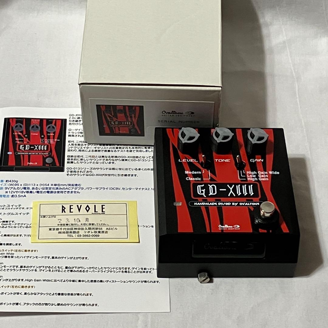 Ovaltone GD-XIII ディストーション オーバルトーン 美品
