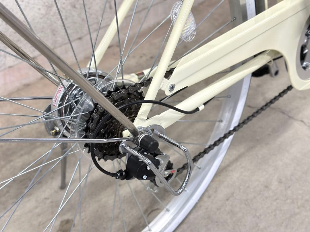 ダイワサイクル フィッツプラス FTP26オートライト キャリア付 6変速