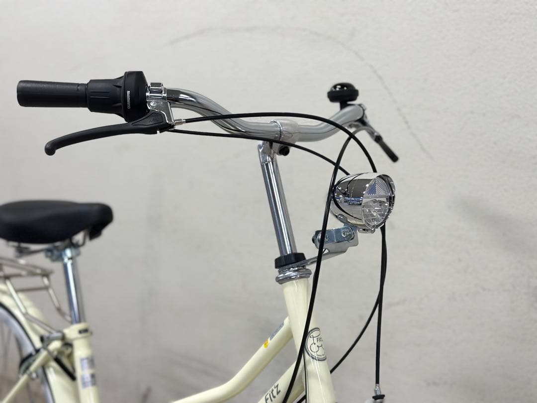 ダイワサイクル フィッツプラス FTP26オートライト キャリア付 6変速