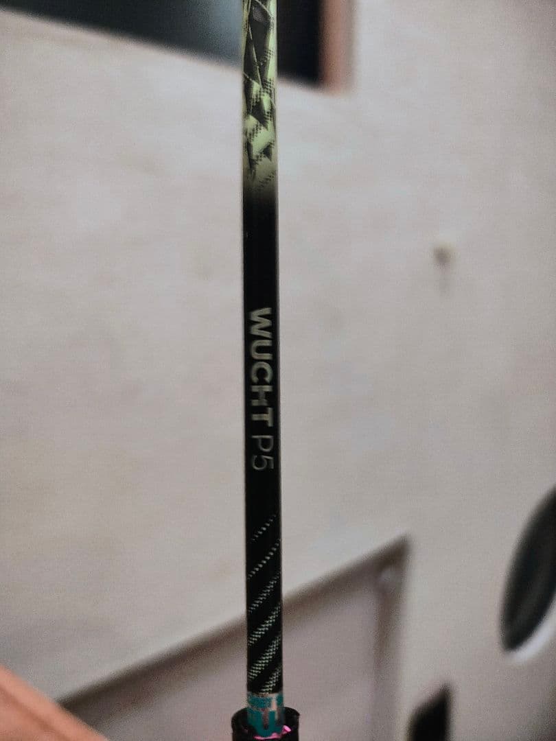 バドミントンラケット、ナノフレア２００、WUCHT P5　ジャンク（修理済み）