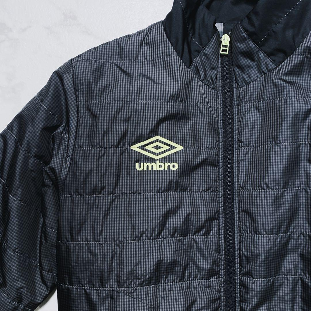 UMBRO アンブロ　中綿　ナイロンセットアップ　上下　ブラック　L