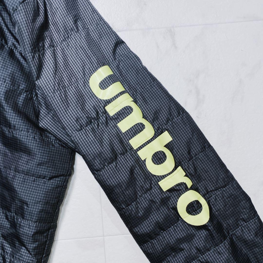 UMBRO アンブロ　中綿　ナイロンセットアップ　上下　ブラック　L
