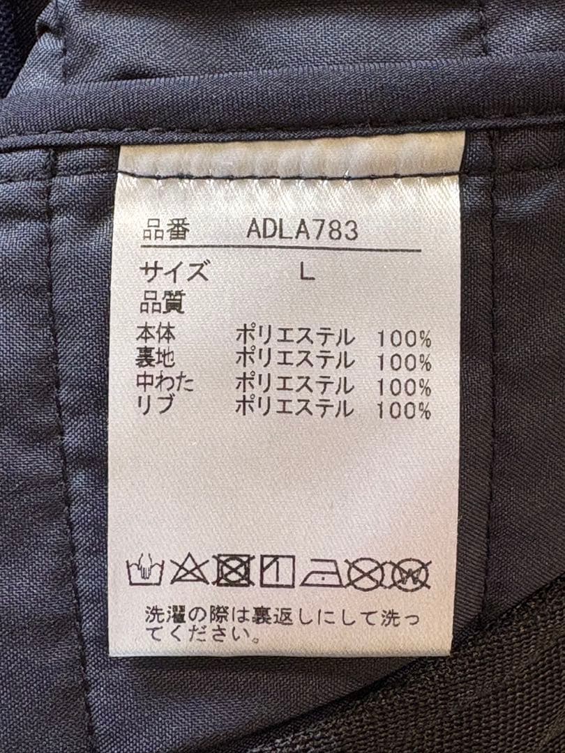 Admiral ゴルフジャケット 中綿 タータンチェック ブラックウォッチ